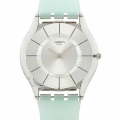 men Swatch Classic Summer Breeze Unisex Quartz Watch SFK397
