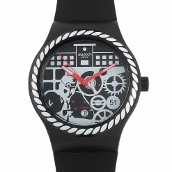 men Swatch Sistem Schviiz 42mm Watch SUTB404
