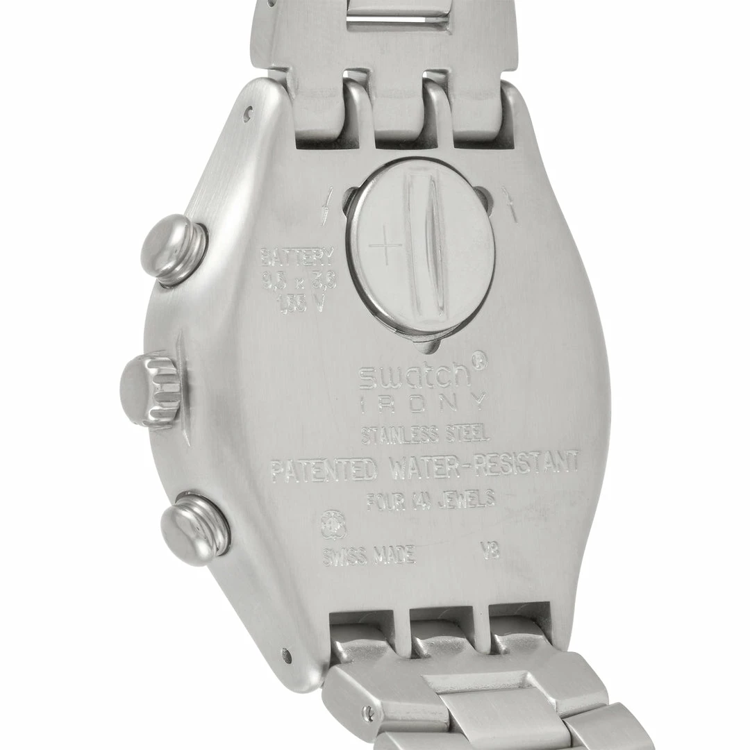 men Swatch Irony Clear Water Unisex Stainless Steel Watch YCS589G - Image 2