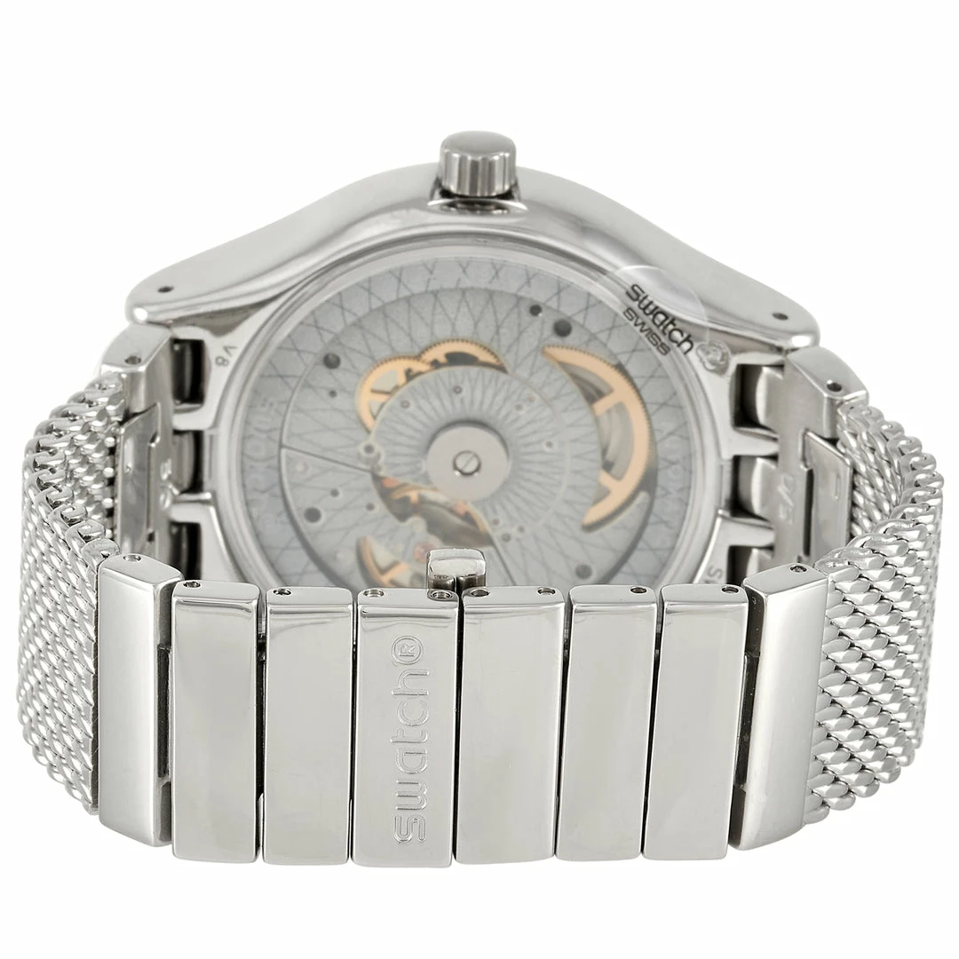 women Swatch Sistem Stalac Automatic Stainless Steel Ladies' Watch YIS406GB - Image 3