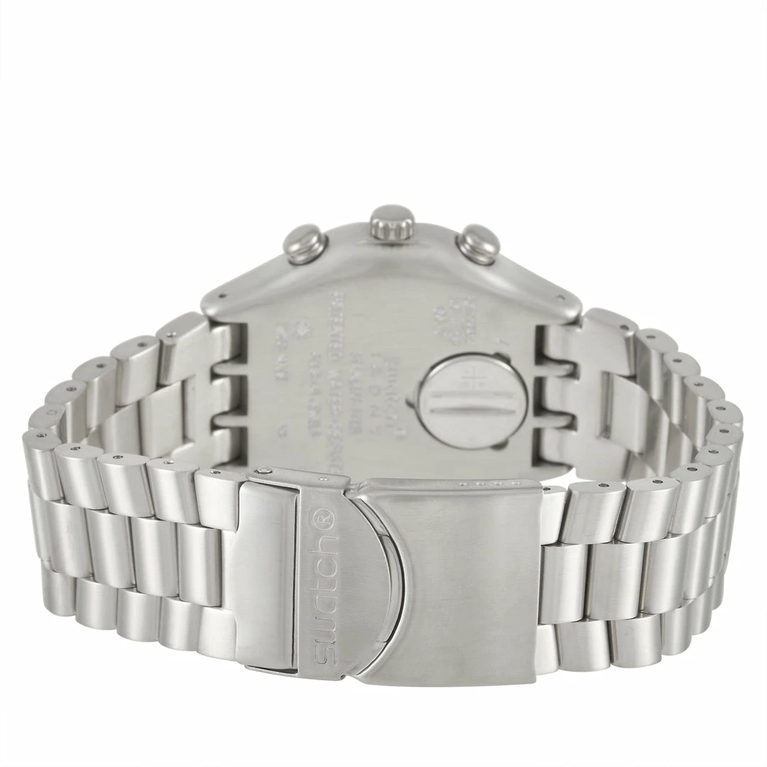 men Swatch Irony Clear Water Unisex Stainless Steel Watch YCS589G - Image 3