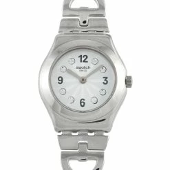 women Swatch Neutral Ladies 25 mm Stainless Steel Watch YSS323G