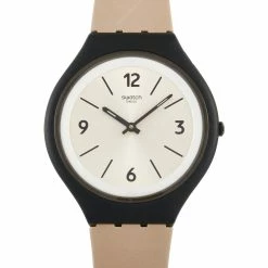 men Swatch Big Skinsand 40mm Watch SVUB101
