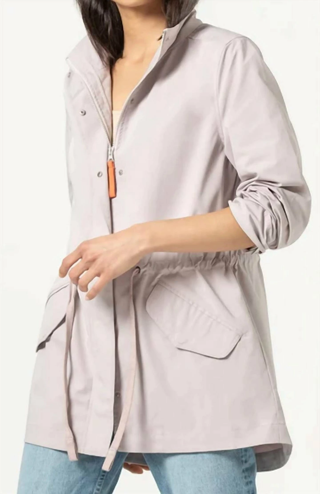 Lilla P women Hi-Lo Anorak Jacket in Opal
