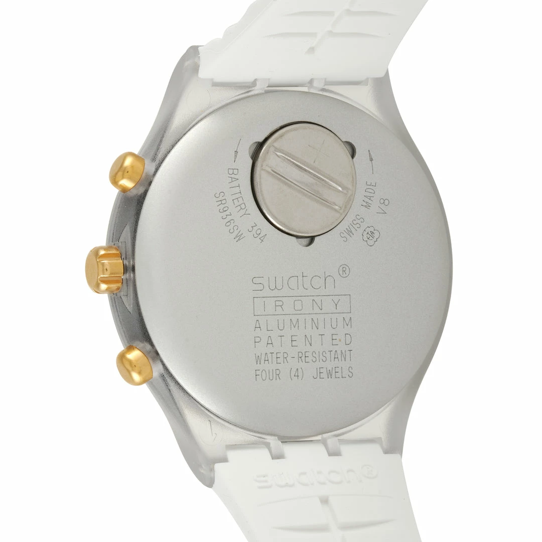 men Swatch Diaphane Elegolden Watch SVCK1008 - Image 2