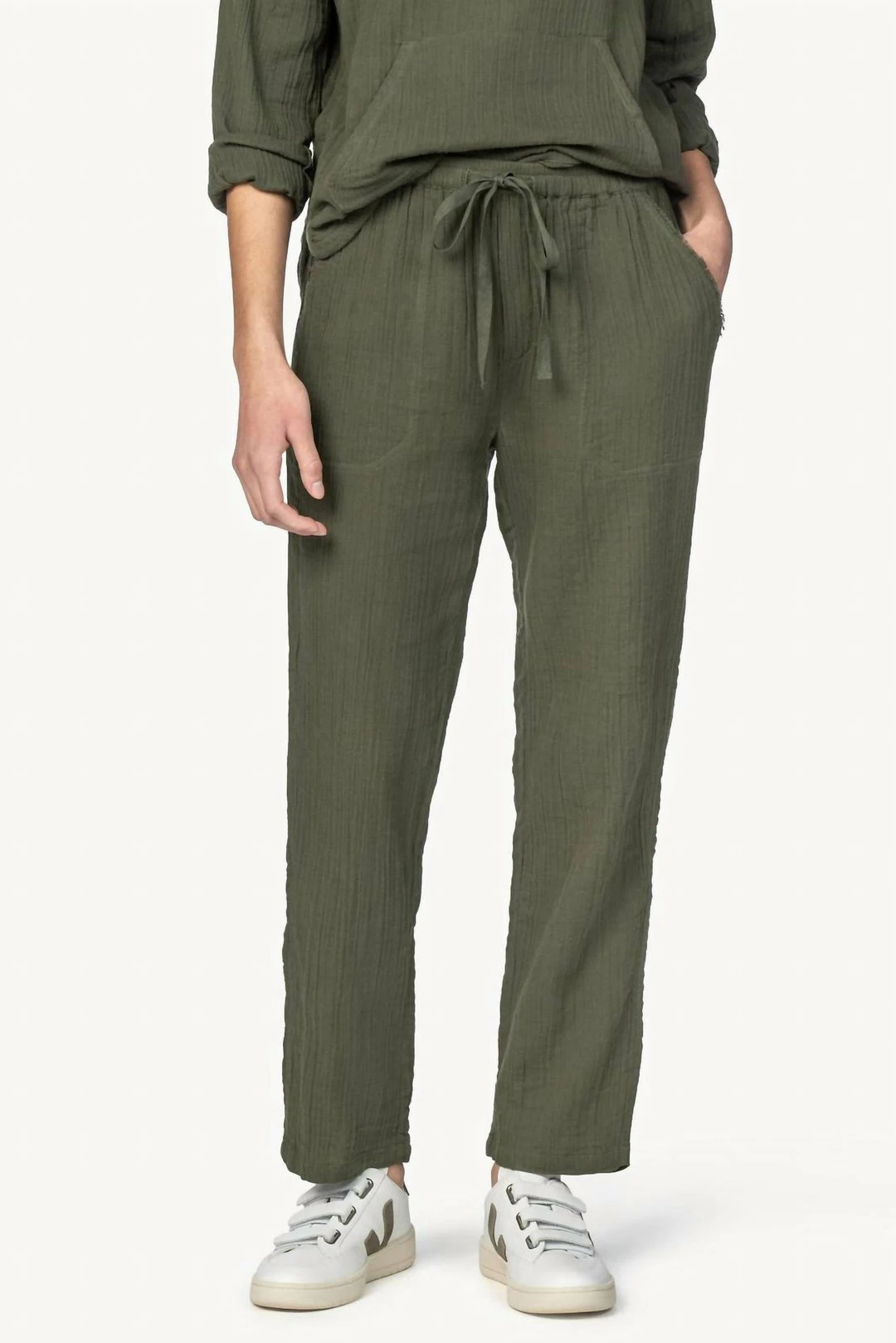 Lilla P women Pull On Pant in Army