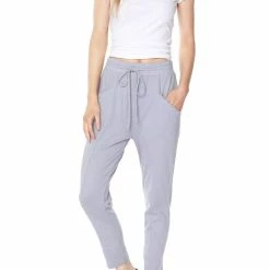 Bobi women Dropped Crotch Pant in Dove