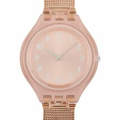 women Swatch Big Skinchic Rose Gold Ladies' Watch SVUP100M