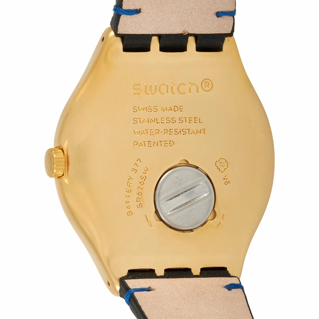 men Swatch Happy Joe Golden 43mm YWG408 - Image 2