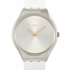 women Swatch Irony Skindoree Brushed Silver Ladies' Watch SYXS108