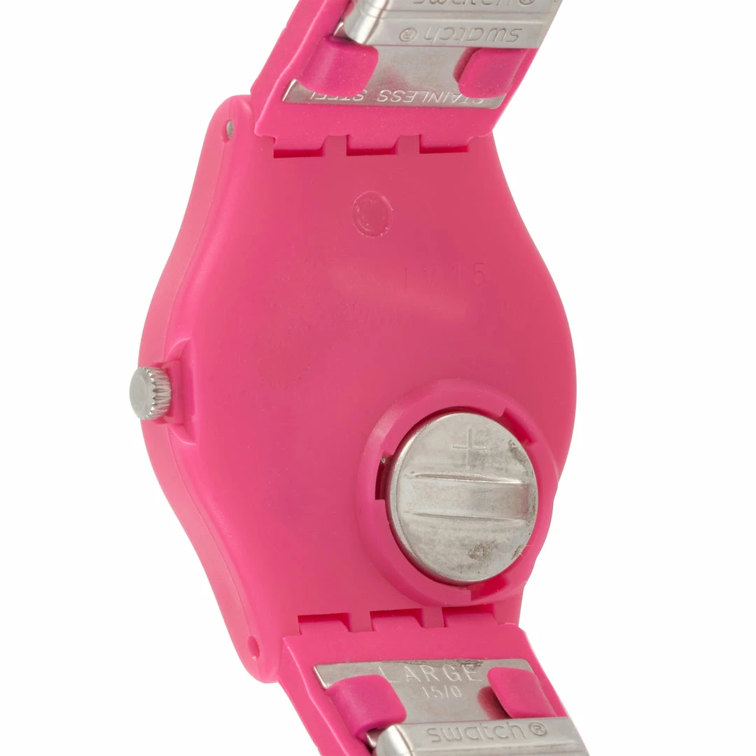 women Swatch Color Studio Flexipink 25mm Ladies' Watch LP149B - Image 2