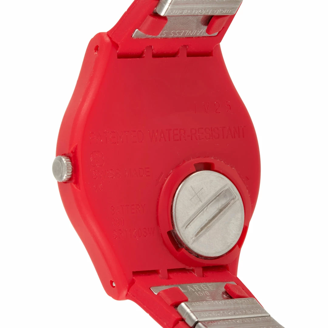 men Swatch Color Studio Chili Red Watch GR173A - Image 2