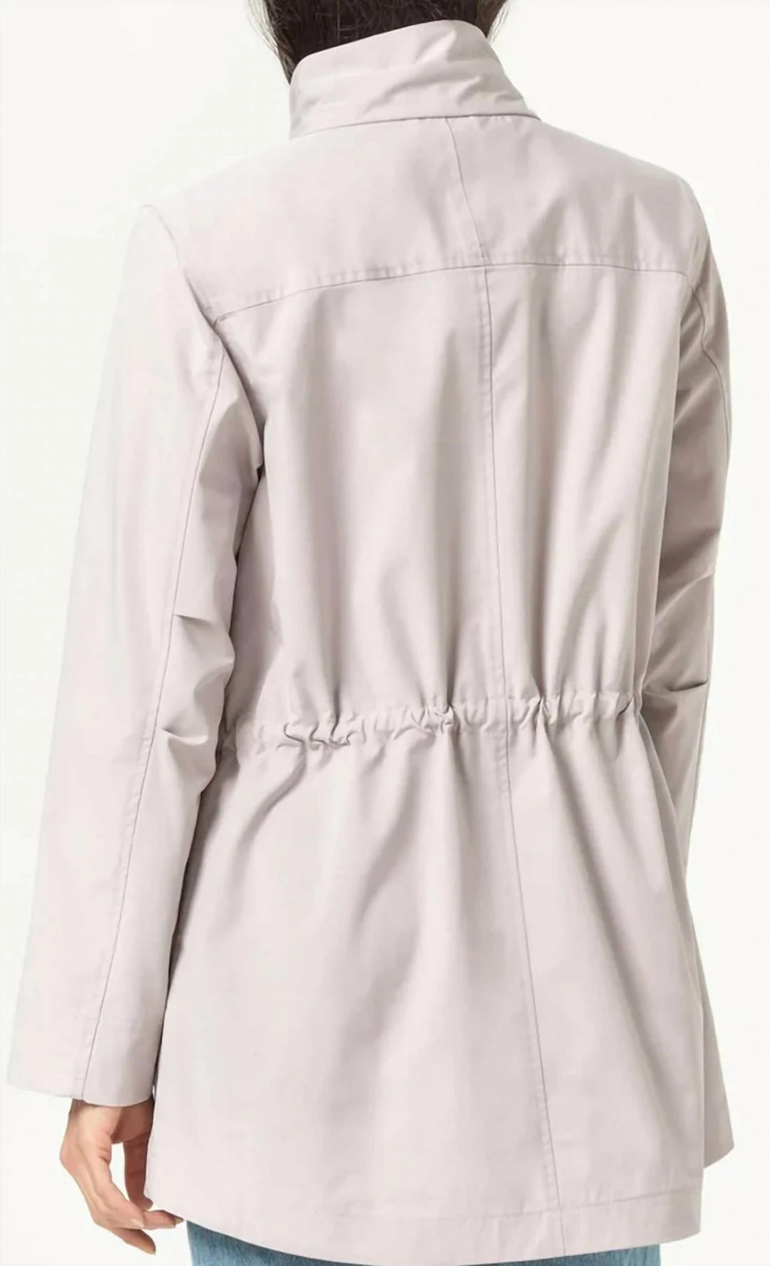 Lilla P women Hi-Lo Anorak Jacket in Opal - Image 2