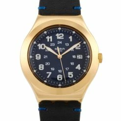 men Swatch Happy Joe Golden 43mm YWG408