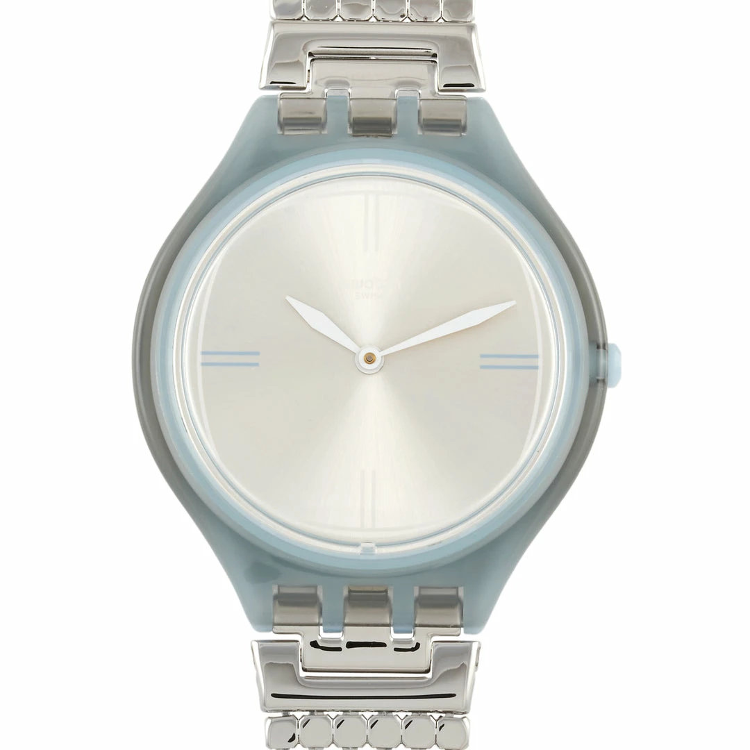men Swatch Skinscreen Metal Bracelet Unisex Watch SVOM101GA