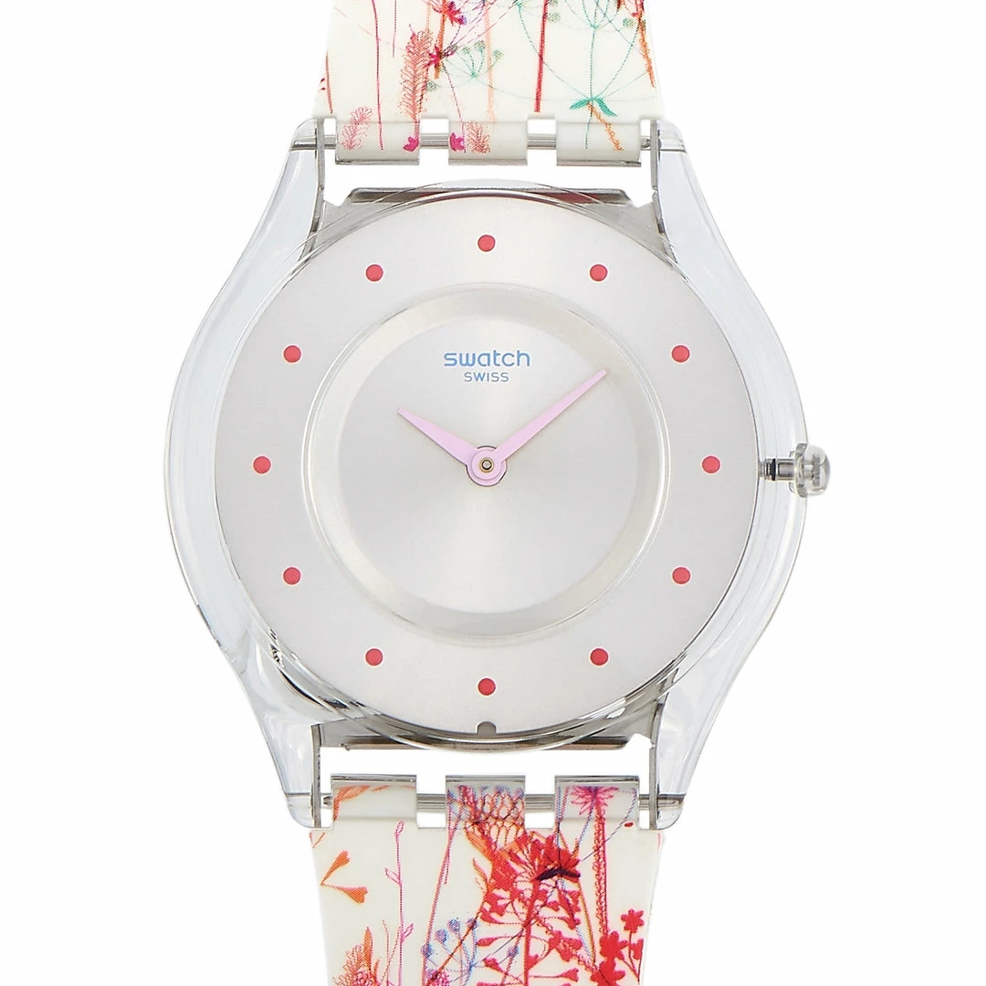 women Swatch Jardin Fleuri 38mm Watch SFE102