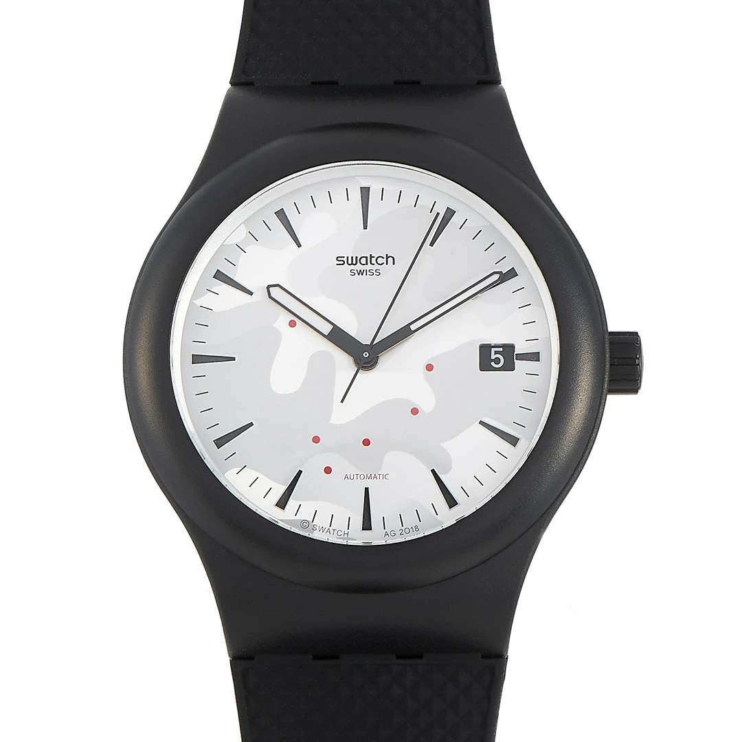 men Swatch Sistem Kamu 42mm Watch SUTB407